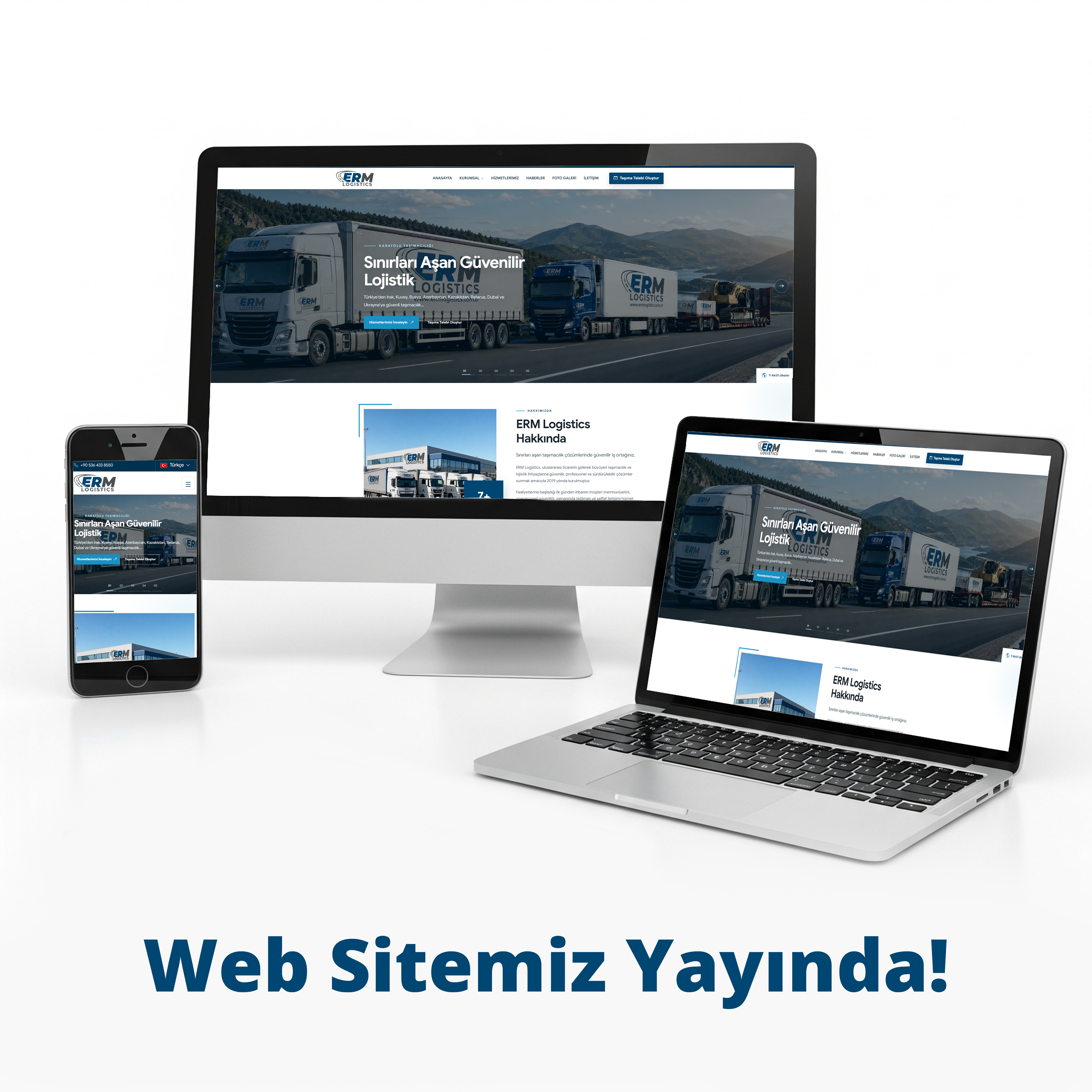 ERM Logistics Yeni Web Sitesi Yayında!